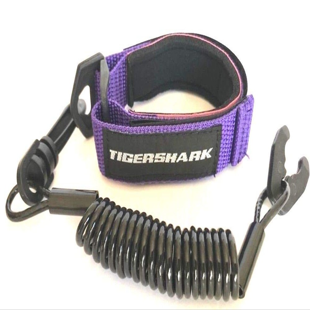jlp Tigershark Tiger Shark Barracuda Daytona Monte Carlo Monteg Lanyard & Wrist Band Purple/Black