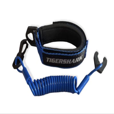 JLP Tigershark Tiger Shark Barracuda Daytona Monte Carlo Monteg Lanyard & Wrist Band Blue