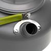 Lixada 1.6L Portable Water Kettle Water Pot Teapot Coffee Pot Indoor Aluminum Alloy Tea Kettle Outdoor Camping Hiking Picnic Pot view 3