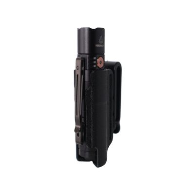 HoldMyGear Belt Clip Flashlight Holder Compatible with Fenix PD25R (Precision-Fit Belt Mount Holder, Fits Belts 1.5" Wide)