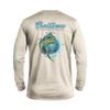 Fishing Shirts for Men Long Sleeve Tee - UV Sun Protection UPF 50 PFG T-Shirt - Unisex Mahi Mahi - Breathable Quick Dry Dri Fit (XX-Large, Beige) view 1