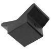 Tbest Boat Trailer Rollers and Brackets,4in Universal Black Rubber Bow Stop,Black Rubber Molded Y Bow Stop Boat Trailer Rubber Bow Stop Professional Boat V Block for Yachts Trailers view 4
