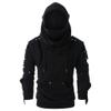 tuduoms Hoodies for Men Gothic Steampunk Shirts Cyberpunk Costume Hoodie Pullover Coat Winter Slim Fit Long Sleeve Sweatshirt view 1