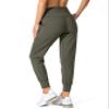 G Gradual Women's Joggers High Waisted Yoga Pants with Pockets Loose Leggings for Women Workout, Athletic, Lounge (Olive Green, XX-Large) view 3