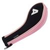 Andux 12pcs/Set Golf Iron Club Head Covers Number Print Long Neck with Zipper Black/Pink view 2