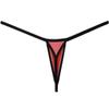Botmois Men's Ice Silk Mini Bikini Tangas Soft String Thong Underwear Pouch T-back Minimal Coverage Underpants 3-Pack(Light Red) XL view 3