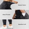 G Gradual Women's Joggers High Waisted Yoga Pants with Pockets Loose Leggings for Women Workout, Athletic, Lounge (Black Camo, XX-Large) view 4