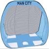 Hy-Pro Licensed Manchester City F.C. 4ft x 3ft 2-in-1 Target Pop Up Soccer Goal & Net  Portable Soccer Net with Carry Bag, Football Training Equipment, Foldable Goal for Garden & Indoor Use view 1