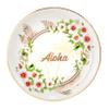 Aloha Designs - Aloha Hawaii Hibiscus Round Jewelry Dish Trinket Dish Ring Dish Ceramic Holder Key Trinket Plate Bowl Home Decorative Cute Decor Jewelry Tray Dish Gift Mom Birthday view 4