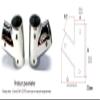 1PC Heavy Duty 316 Stainless Steel 90 Degree Pipe Tube Connector Clamp Boat HardwareMarine Pipe Connectors Marine Yacht Railing Handrail  (1 inch, Type:60 Degree) view 4