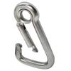 1 Pc Carabiner Snap Hook w/Eyelet Insert Boating 5/16'' Marine Stainless Steel view 1