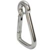 1 Pc Carabiner Snap Hook w/Eyelet Insert Boating 5/16'' Marine Stainless Steel view 2