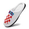 Croatia National Emblem Women's Cotton House Slippers Closed Toe Anti-Slip Rubber Soles Indoor Outdoor 7-839-40 view 3
