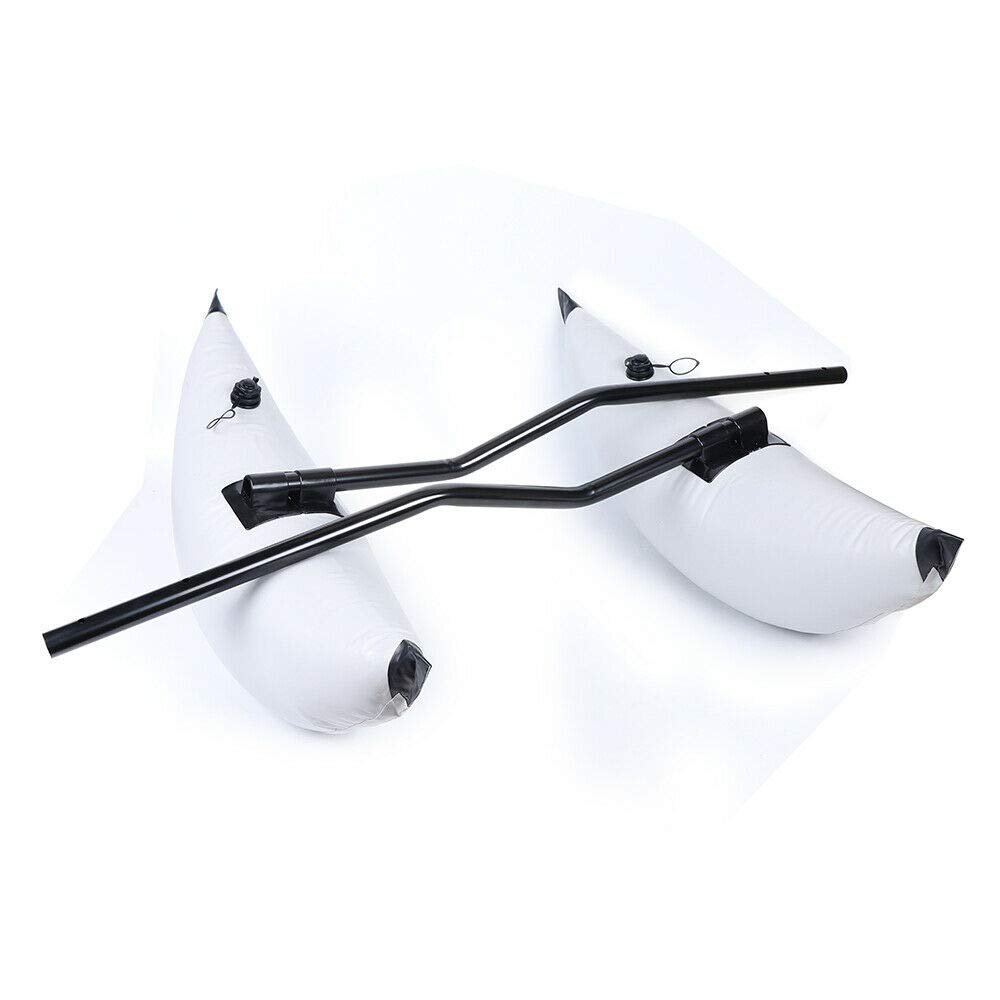 Outrigger Stabilizer,Portable PVC Higher Stability Kayak Outrigger Kit, Inflatable Kayak Stabilizer, Standing Stabilizer System,Water Kayak Floats Buoy, for Floating Balancing Boat