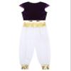 Sxiwei Kids Boys Arabian Prince Vest Top with Harem Belt Pants Set for Carnival Party Fancy Dress Purple 16 Years view 4