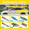 Kayak Roof Racks,Soft Roof Rack Pads,Universal Car Roof Rack for Surfboard/Ski/Kayak Paddle Board/Luggage Carrier System Include 2 Tie Down Straps,2 Tie Down Rope,2 Quick Loop Strap,and Storage Bag view 2