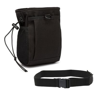 Rock Climbing Chalk Bag, goldhik Bouldering Chalk Bags with Quick-Clip Belt and 3 Pockets, Great Equipment for Rock Climbing, Gym Training, Gymnastics, Weightlifting