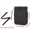 Rock Climbing Chalk Bag, goldhik Bouldering Chalk Bags with Quick-Clip Belt and 3 Pockets, Great Equipment for Rock Climbing, Gym Training, Gymnastics, Weightlifting view 2