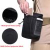 Rock Climbing Chalk Bag, goldhik Bouldering Chalk Bags with Quick-Clip Belt and 3 Pockets, Great Equipment for Rock Climbing, Gym Training, Gymnastics, Weightlifting view 4