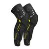 Kuangmi Knee Pad and Shin Guard Sleeve for Basketball, Wrestling, Soccer, Volleyball, Sports, Daily Support (Black Yellow-Pair, XXX-Large) view 1
