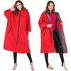 KEYUSHOP Waterproof Changing Robe with Fleece Lining, Oversized Swim Parka Towel Robe Hooded Surf Poncho Swim Robe Stay Warm and Dry- Watersports, Swimming, Surfing view 1