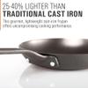 GSI Outdoors Guidecast 8 Frypan I Cast Iron, Lightweight, Gourmet Frying Pan, Camp Cookware view 3