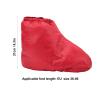 SUNGOOYUE 1 Pair Winter Warm Booties, Soft Duck Down Filled Winter Boots Sleeping Sock with Storage Bag for Camping Equipment view 4