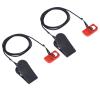 Luqeeg Treadmill Safety Key, 2Pcs Protable Treadmill Safety Switch, Universal Emergency Stop Magnet Security Locks, Stable Fitness Replacement Kit Fit Most Treadmill for Running Enthusiasts view 2