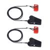 Luqeeg Treadmill Safety Key, 2Pcs Protable Treadmill Safety Switch, Universal Emergency Stop Magnet Security Locks, Stable Fitness Replacement Kit Fit Most Treadmill for Running Enthusiasts view 4
