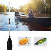 2 Piece Kayak Paddle, Adjustable Detachable Aluminum Alloy Paddle Lightweight Ribbed Kayak Paddle Oars for Inflatable Boats Rubber Boat Air Mattresses view 2