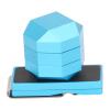 Asixxsix Pool Billiard Cue Chalk Holder, Pocket Pool Magnetic Chalk Holder Aluminium Magnetic Snooker Belt Clip with Chalk Box and Iron Sheet Portable Billiard Chalk Holder Billiard Accessories(Blue) view 1