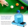 Asixxsix Pool Billiard Cue Chalk Holder, Pocket Pool Magnetic Chalk Holder Aluminium Magnetic Snooker Belt Clip with Chalk Box and Iron Sheet Portable Billiard Chalk Holder Billiard Accessories(Blue) view 2