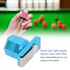 Asixxsix Pool Billiard Cue Chalk Holder, Pocket Pool Magnetic Chalk Holder Aluminium Magnetic Snooker Belt Clip with Chalk Box and Iron Sheet Portable Billiard Chalk Holder Billiard Accessories(Blue) view 3