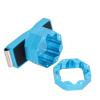 Asixxsix Pool Billiard Cue Chalk Holder, Pocket Pool Magnetic Chalk Holder Aluminium Magnetic Snooker Belt Clip with Chalk Box and Iron Sheet Portable Billiard Chalk Holder Billiard Accessories(Blue) view 4