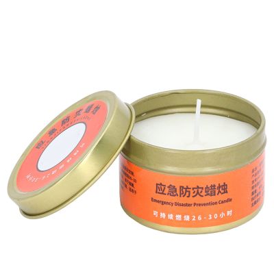 Luqeeg Candle, 26-30 Hour Emergency, Eco-Friendly, Smokeless, Odorless, Long Lasting, Portable, Home Office Hiking Camping