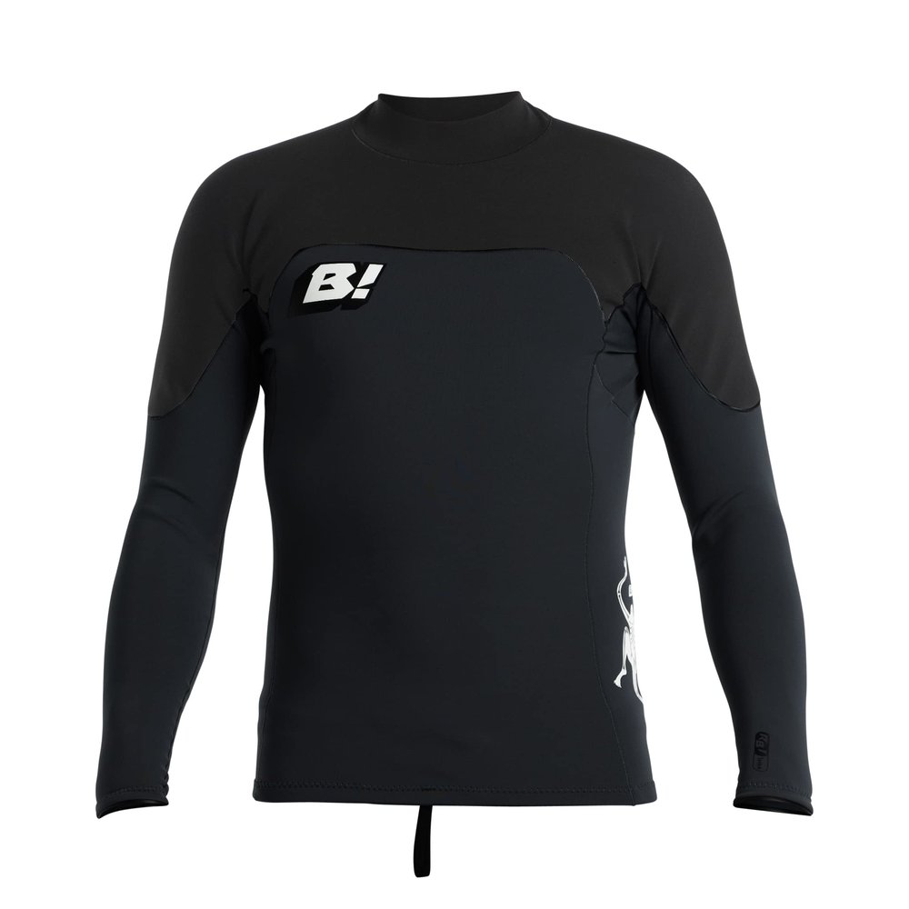 Buell RB1 1mm LS Wetsuit Jacket 001-Black S
