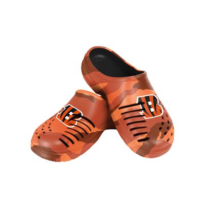 FOCO Cincinnati Bengals NFL Mens Tonal Camo Clog - M