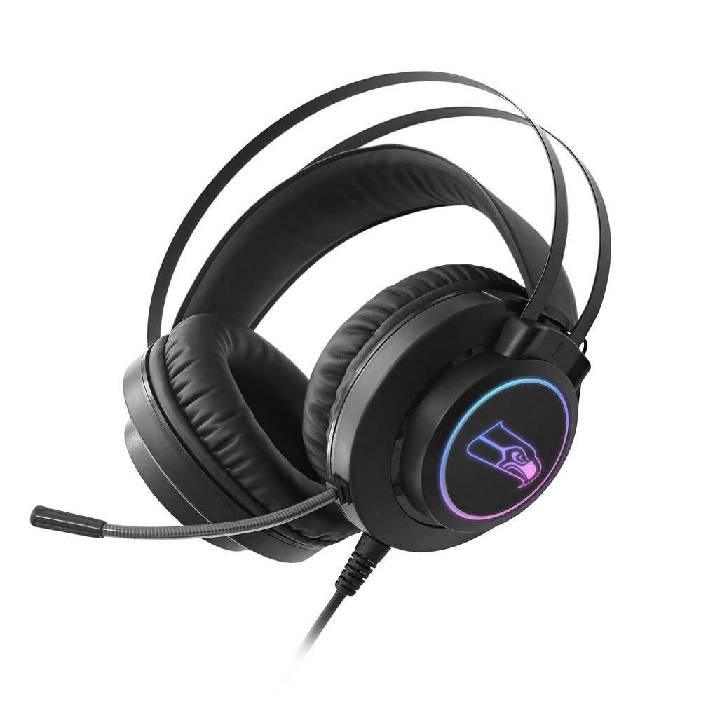 SOAR NFL Wired Gaming Headphones, Seattle Seahawks