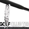 Links Golf Divot Tool with Foldable Pop-up Button & Magnetic Golf Ball Marker - Patented Golf Divot Tool and Ball Marker - (Monochrome Drip) view 3