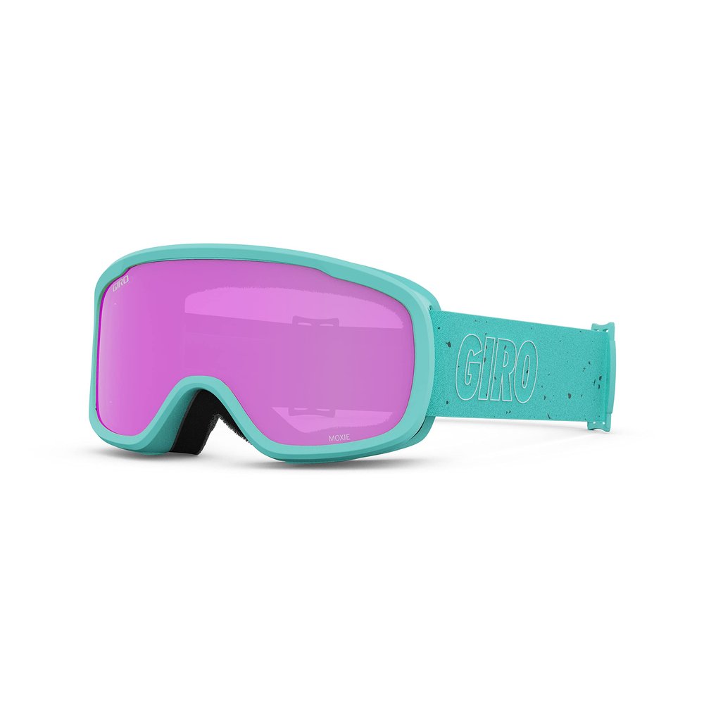Giro Moxie Womens Snow Goggle - Glaze Blue Mica Strap with Amber Pink/Yellow Lenses