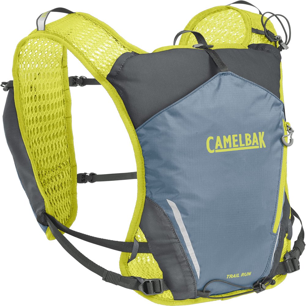 CamelBak Women's Trail Run Hydration Vest 34oz, Smoke Blue/Limeade