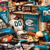 MasterPieces Game Day 500 Piece Jigsaw Puzzle for Adults - NFL Miami Dolphins Locker Room - 15"x21" view 2