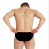 ARENA Mens Water Polo Swim Brief Training and Game Bathing Swimsuit Water Sports Pool Accessories for Players, Black/White, US Size 34 view 2