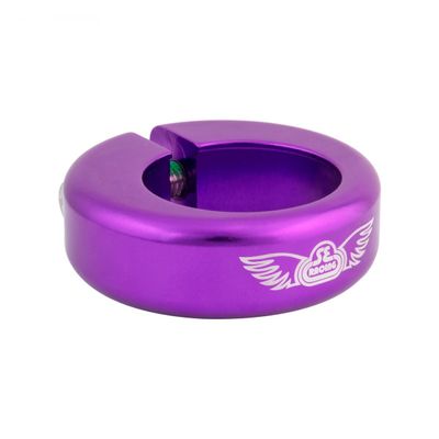SE BIKES Racing Champ Clamp Seat Clamp 31.8 Purple, 31.8mm