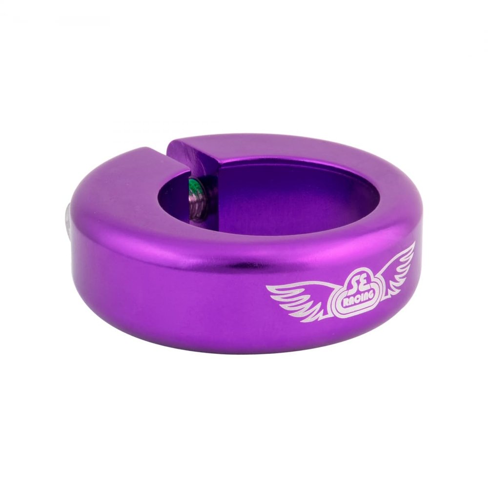 SE BIKES Racing Champ Clamp Seat Clamp 31.8 Purple, 31.8mm