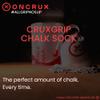 Oncrux Chalk Sock 2 oz - Premium Refillable Chalk Ball - Made in USA - Performance Grade Grip Enhancer for Weightlifting, Rock Climbing, Gymnastics, Disc Golf and More view 4