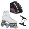 Jackson Utima Inline Roller Skates/White Elle Women's Size 9 / Bundle with Bag JL350 and Wrench Tool 2pcs / JUST LAUNCHED 2022 view 1