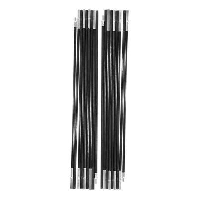 Fiberglass Tent Poles, 4.9M, 2 Lightweight Universal Poles for Awnings, Camping Hiking Accessories