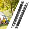 Fiberglass Tent Poles, 4.9M, 2 Lightweight Universal Poles for Awnings, Camping Hiking Accessories view 2