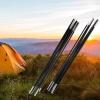 Fiberglass Tent Poles, 4.9M, 2 Lightweight Universal Poles for Awnings, Camping Hiking Accessories view 3